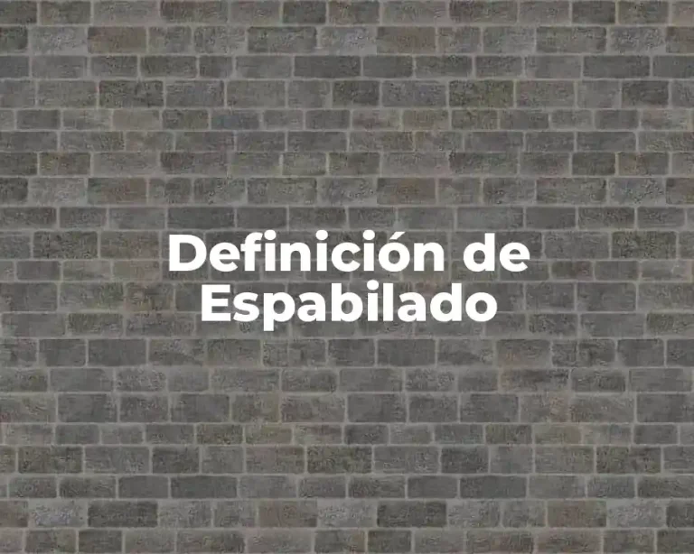 Definición de Espabilado