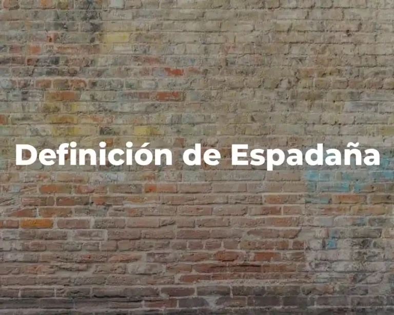 Definición de Espadaña