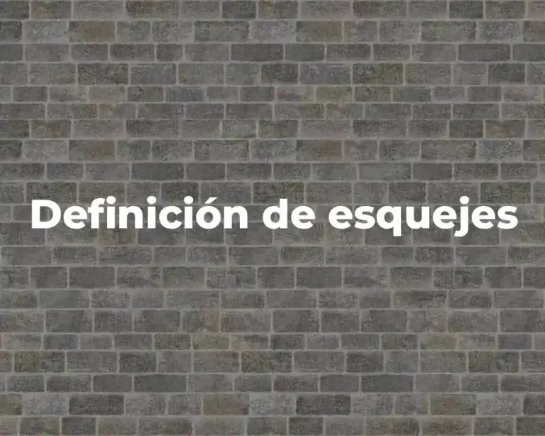 Definición de esquejes