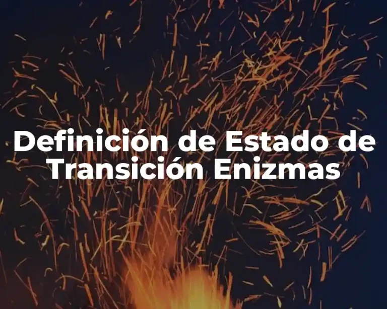 Definición de Estado de Transición Enizmas