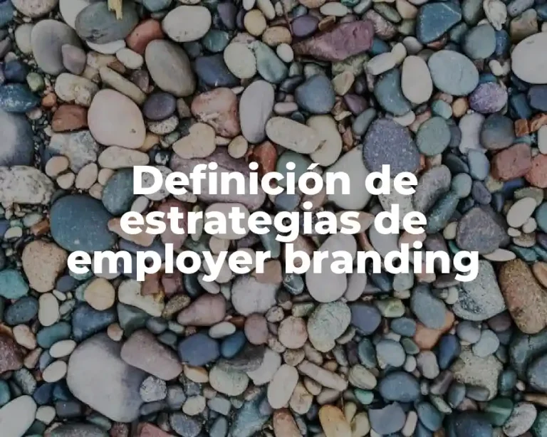Definición de estrategias de employer branding