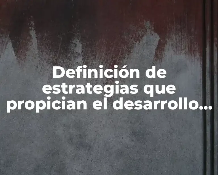 Definición de estrategias que propician el desarrollo del plan financiero