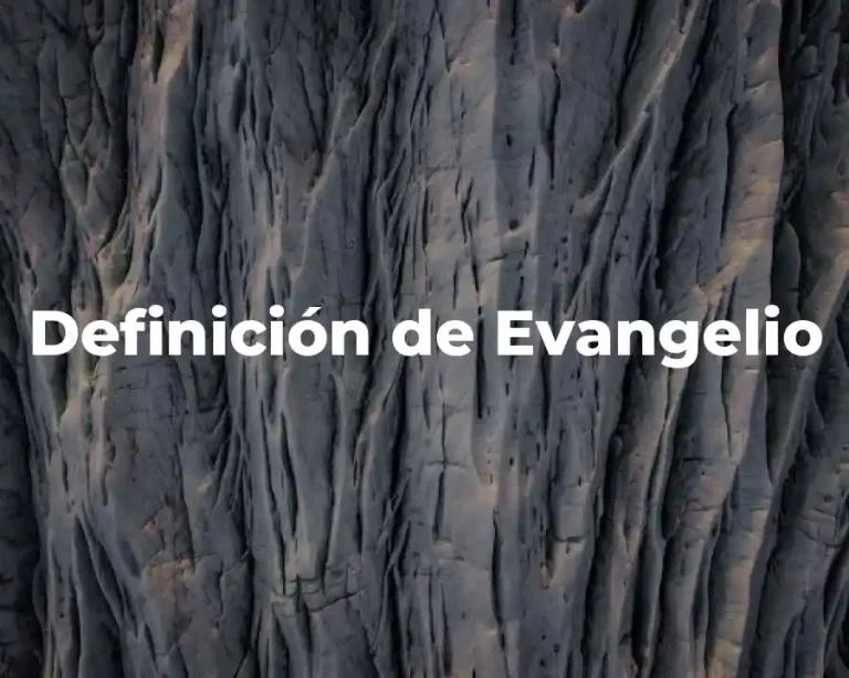 Definición de Evangelio