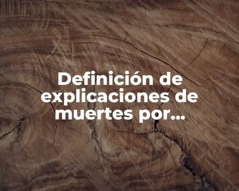 Definición de explicaciones de muertes por decapitación diagnóstico médico