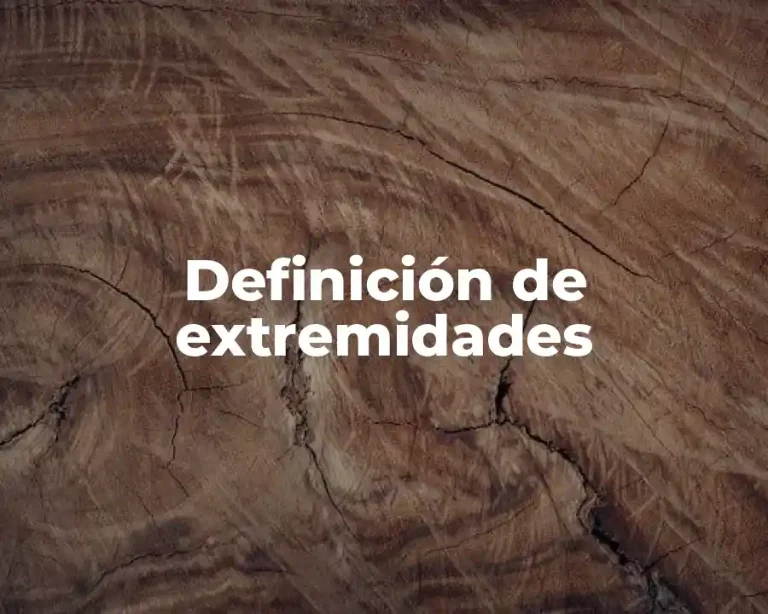 Definición de extremidades