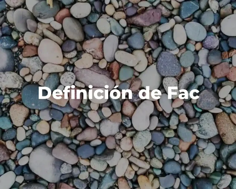 Definición de Fac