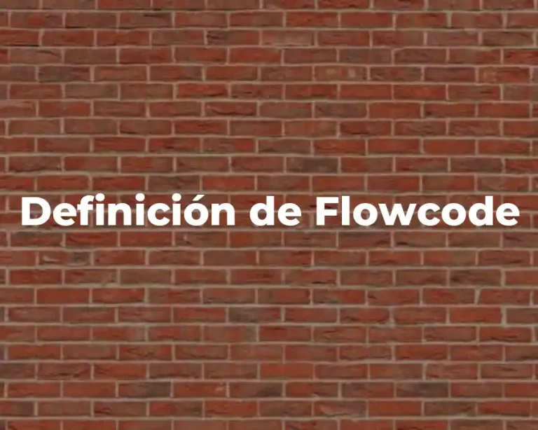Definición de Flowcode