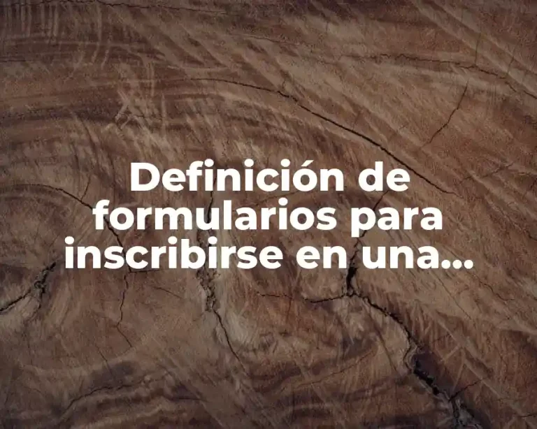 Definición de formularios para inscribirse en una escuela cultural