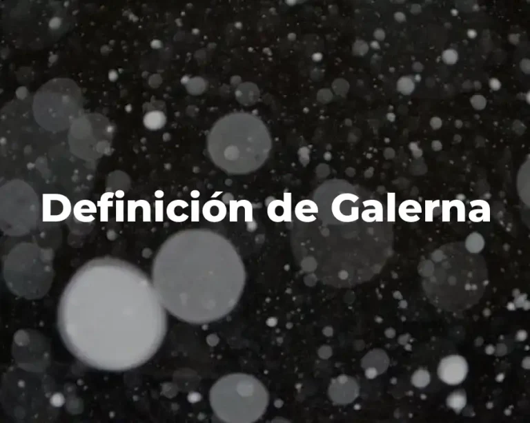 Definición de Galerna