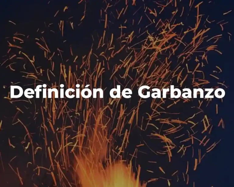 Definición de Garbanzo
