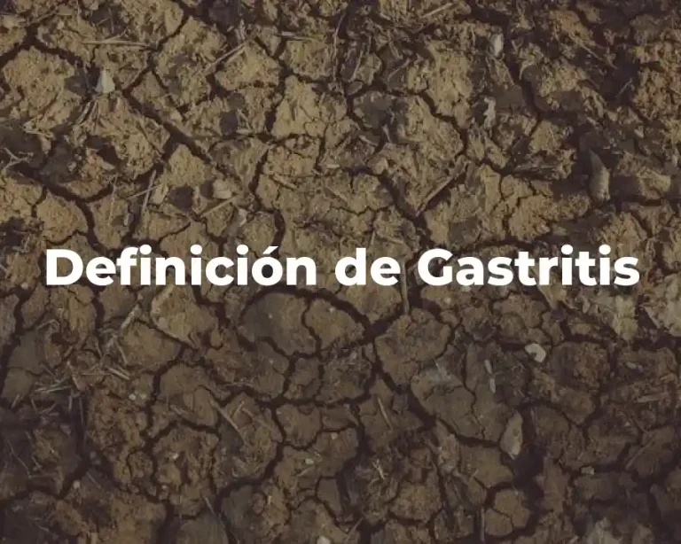 Definición de Gastritis