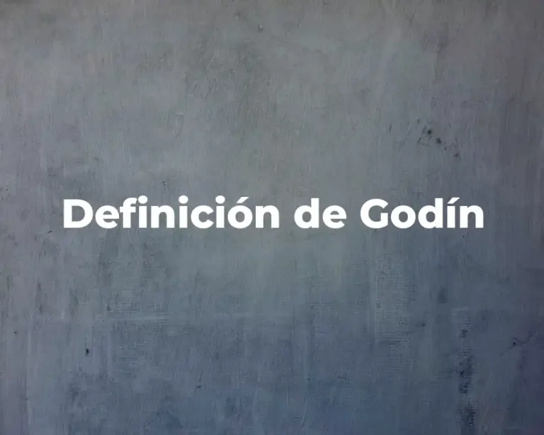 Definición de Godín