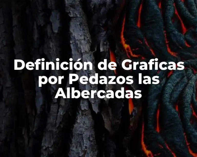 Definición de Graficas por Pedazos las Albercadas