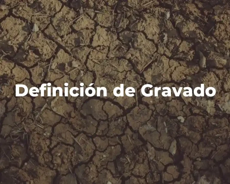 Definición de Gravado