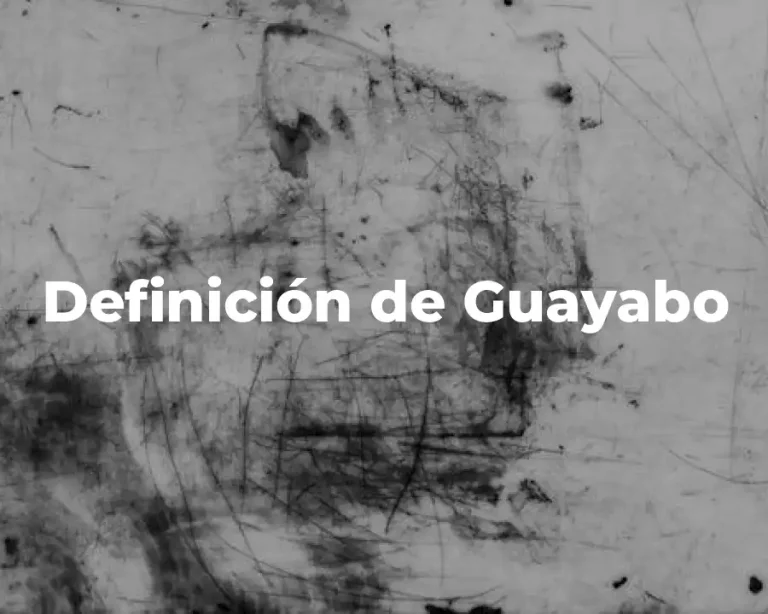 Definición de Guayabo