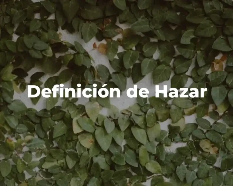 Definición de Hazar