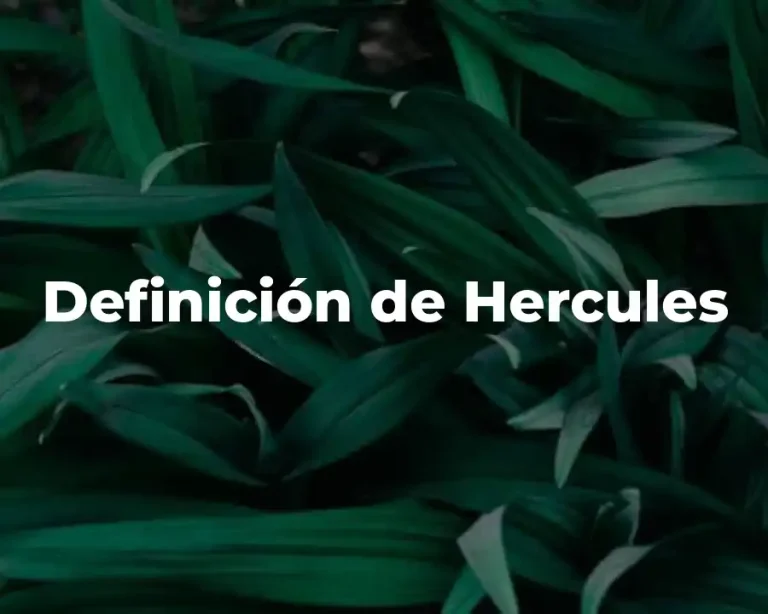 Definición de Hercules