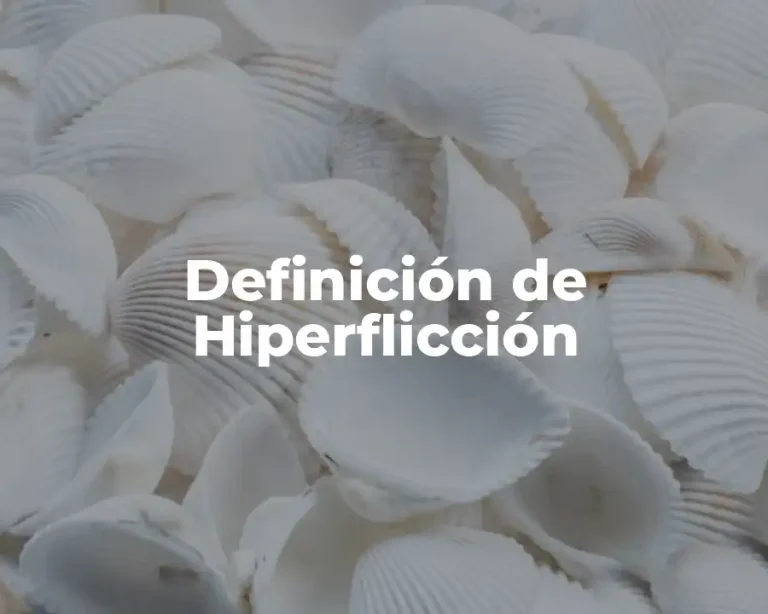 Definición de Hiperflicción