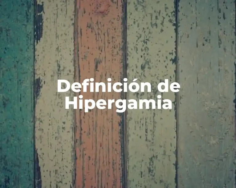 Definición de Hipergamia