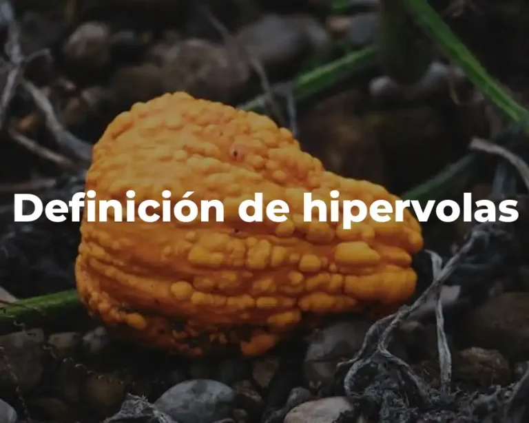 Definición de hipervolas