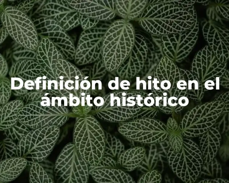 Definición de hito en el ámbito histórico