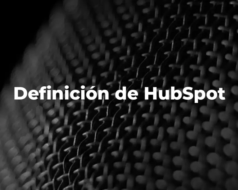 Definición de HubSpot