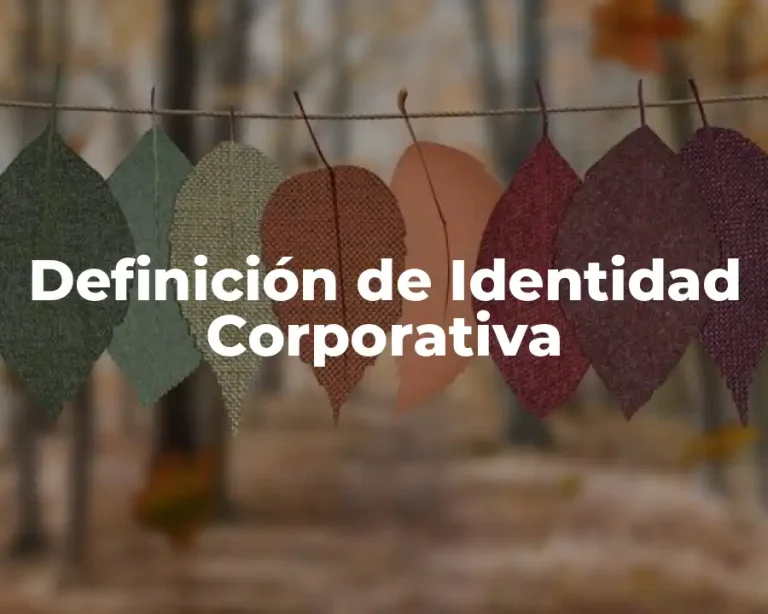 Definición de Identidad Corporativa