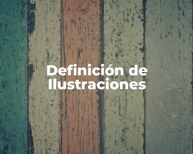 Definición de Ilustraciones