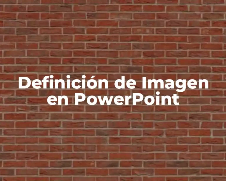 Definición de Imagen en PowerPoint