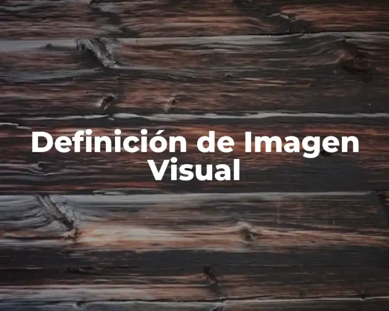 Definición de Imagen Visual