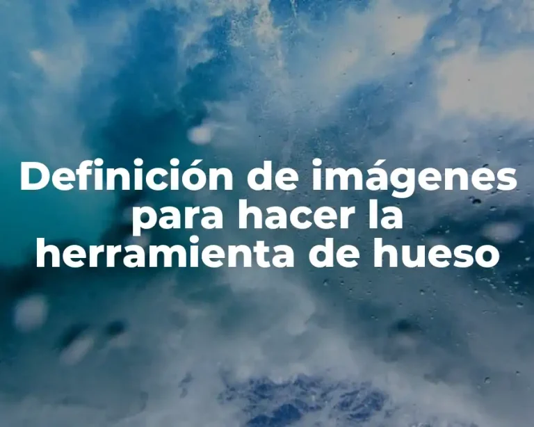 Definición de imágenes para hacer la herramienta de hueso