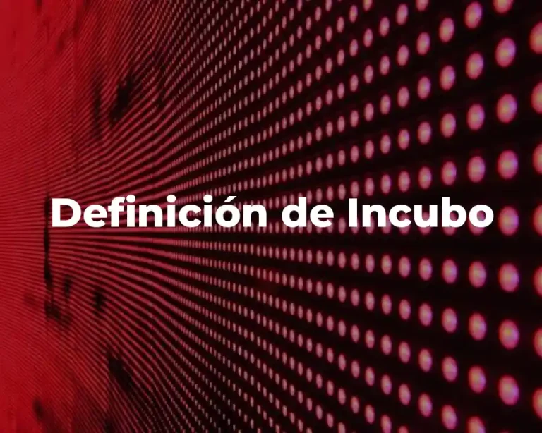 Definición de Incubo