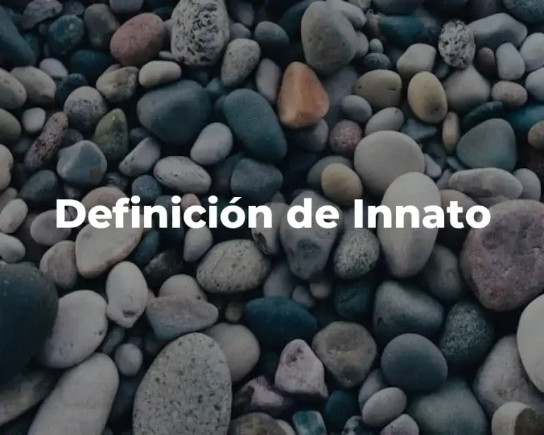 Definición de Innato