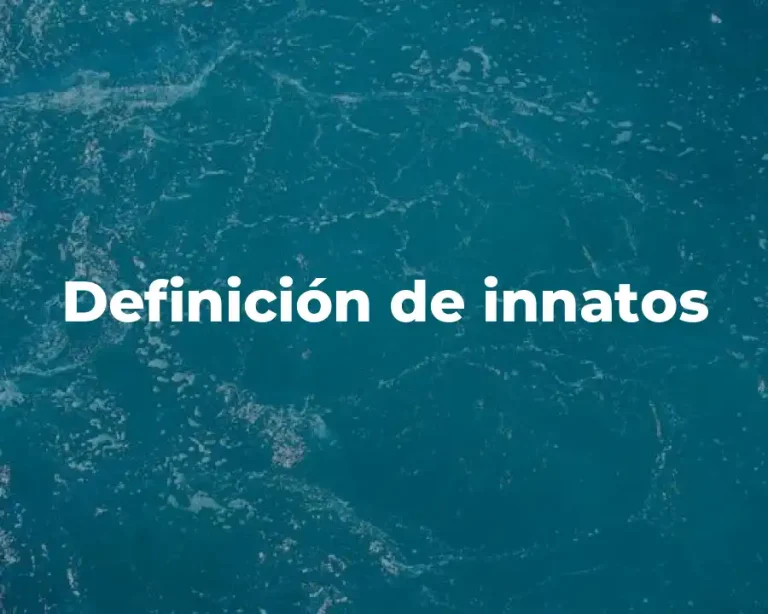 Definición de innatos