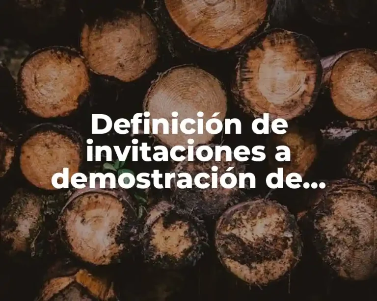 Definición de invitaciones a demostración de bandas de guerra