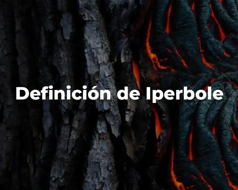 Definición de Iperbole