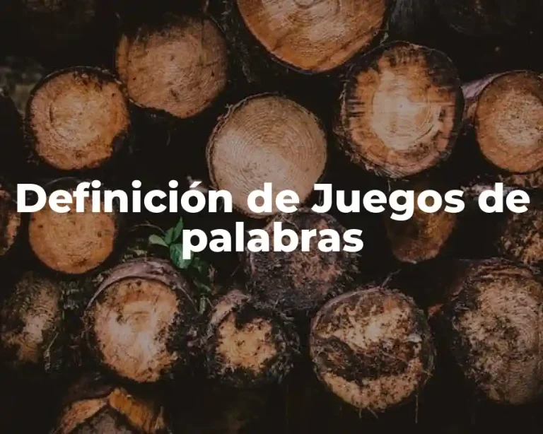 Definición de Juegos de palabras