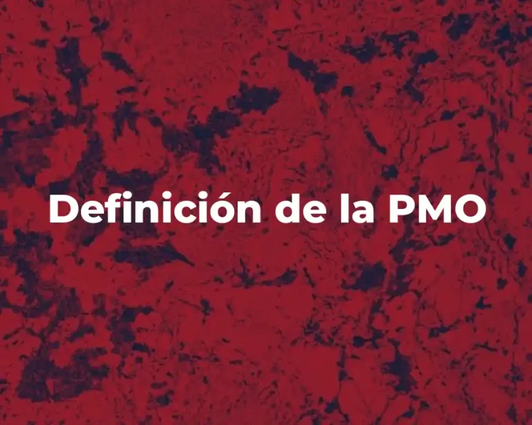 Definición de la PMO