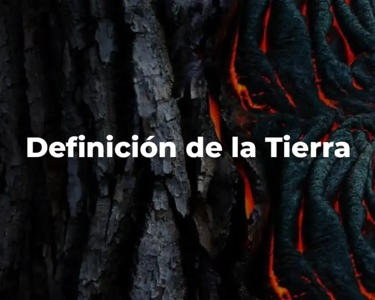 Definición de la Tierra