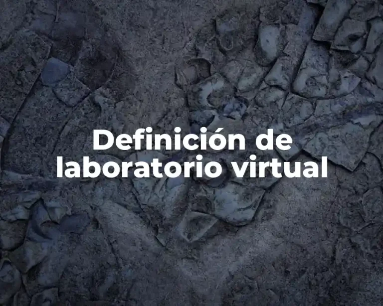 Definición de laboratorio virtual