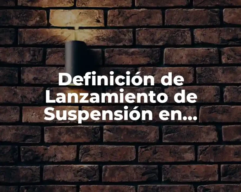Definición de Lanzamiento de Suspensión en Baloncesto