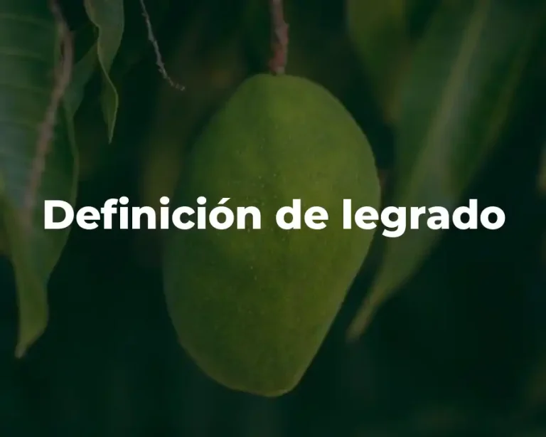 Definición de legrado