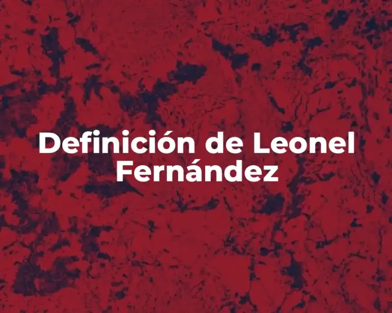 Definición de Leonel Fernández