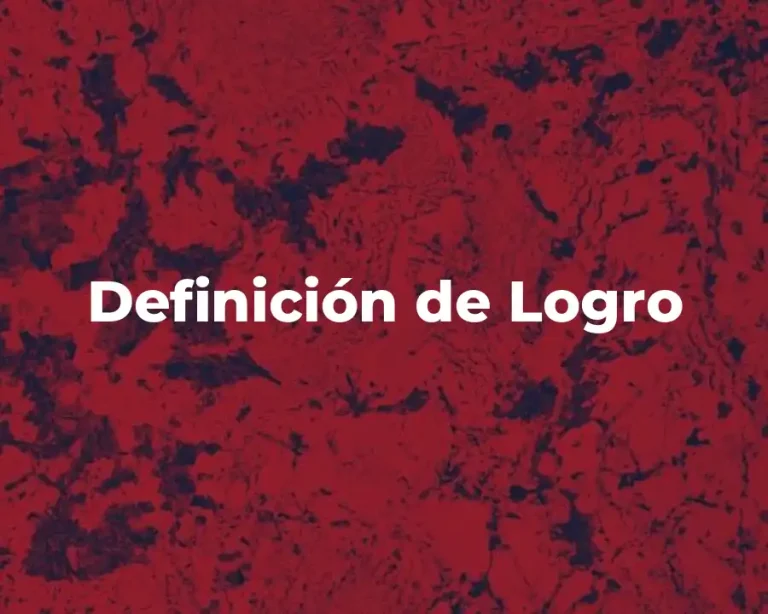 Definición de Logro