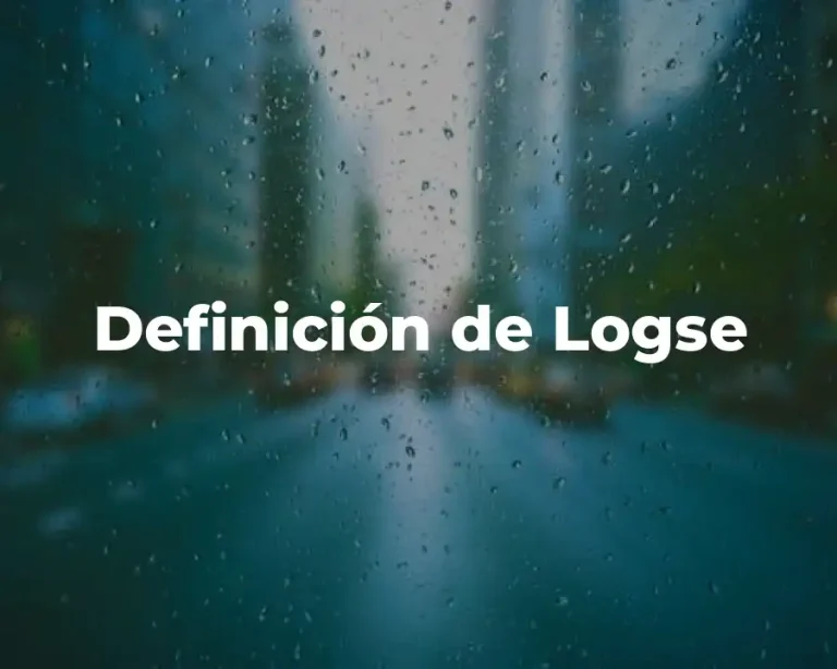 Definición de Logse