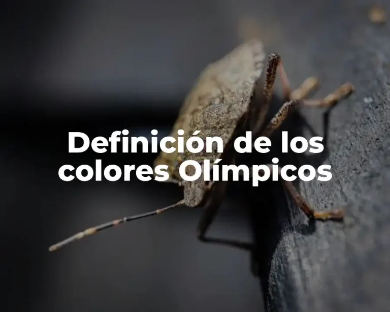 Definición de los colores Olímpicos