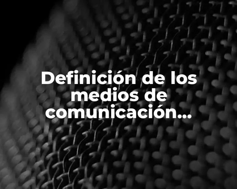 Definición de los medios de comunicación alternativos