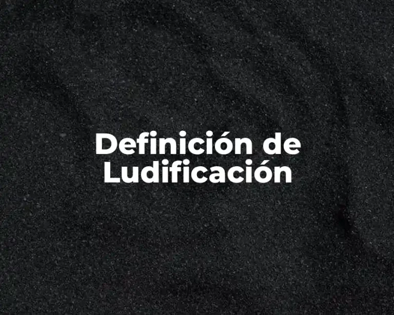 Definición de Ludificación