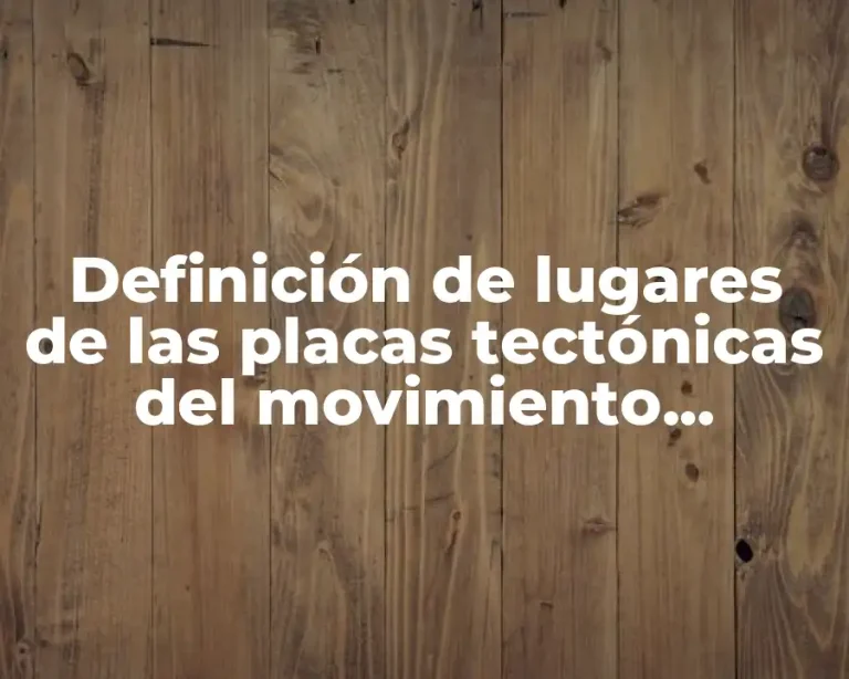 Definición de lugares de las placas tectónicas del movimiento convergente