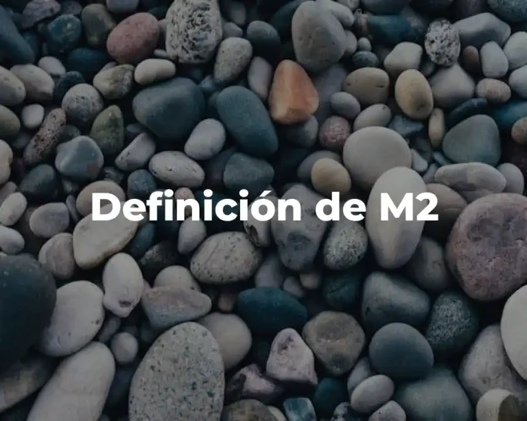 Definición de M2